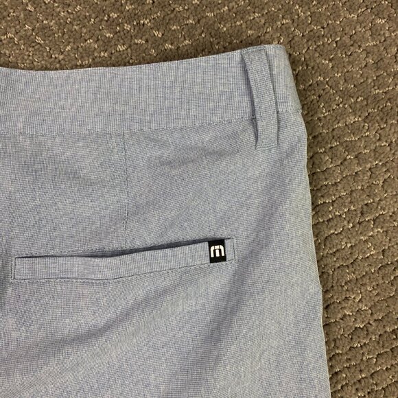 Travis Mathew Shorts Men's 36 Blue Stretch - Picture 4 of 11
